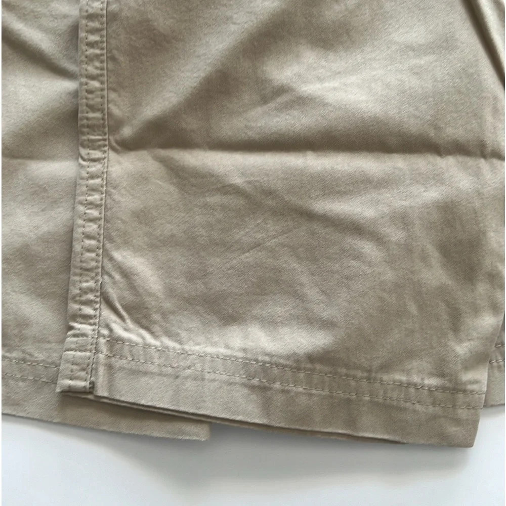 IZOD boys Khaki Shorts. 2 pair. NWT - Picture 7 of 8